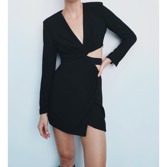 Zara Cut Out Dress - Picture 1 of 3